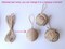 Orbs Decorative Balls Set of 8 for Bowls, Perfect Decorative Balls of Vase Filler for Farmehouse Christmas Ornaments Potpourri Home Decor Accents